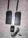 Btx-121 19-1202 Radioshack Pair Radio Shack Vhf Business Transceiver Radios With Charger