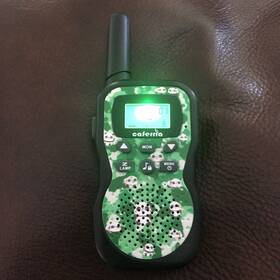 Hk-588 Caferria Kids Walkie Talkies Travel With Lcd Light Flashlight Tested Works