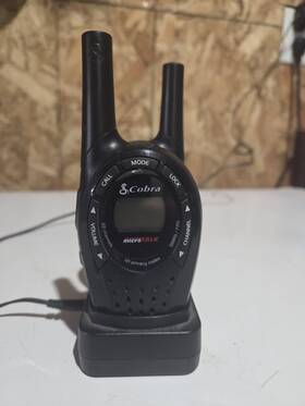 Cobra 028377907777 Micro Talk 2-way Radios Pr650 Wx Dual Charger