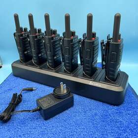Px650-bch6 Cobra B09pdsvxxr - Professional Walkie Talkies Rechargeable 6x With Charger