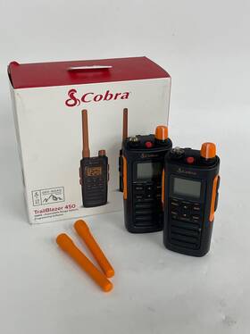 0190005-1 Cobra Electronics Trailblazer 450 Gmrs Radio 2-pack