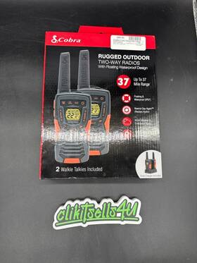 Drp028030 Cobra Electronics 193175365743 Rugged Outdoors Two-way Radios Ge1125my