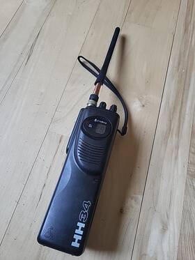 Hh34 Cobra Black Walkie Talkie Radio As Is Untested