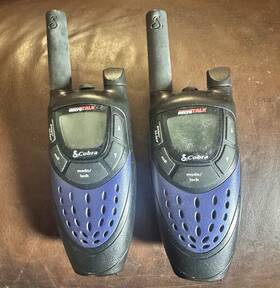 M-560v Cobra Micro Talk Walkie Talkie Pair