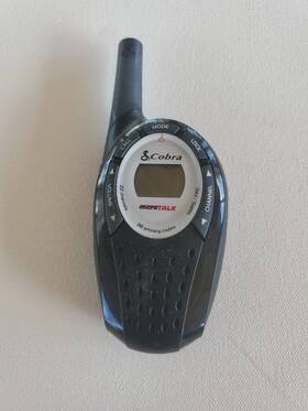 Pr-245-2vp Cobra Microtalk Pr-245 Black Two Way Radio 22 Channels With 6 Mile Range