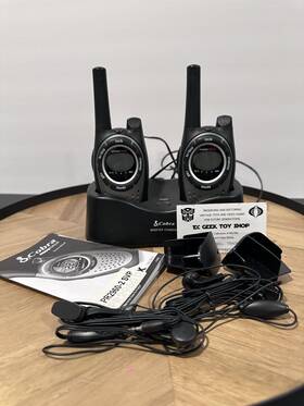 Pr2960-2svp Cobra Pr2960 Walkie Talkies Micro Talk Up To 6 Miles Tested And Working