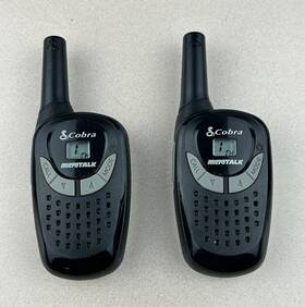 Pr145 Cobra Pr45 Microtalk 2-way Radios Model Working And Tested