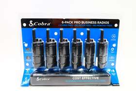 Px656-bch6 Cobra Pro Business 6-pack Two-way Hand Radios