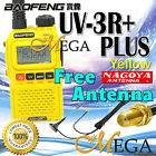 Ut-102sf Color Uv-3r+plus Yellow Baofeng Dual Band Radio + Antenna