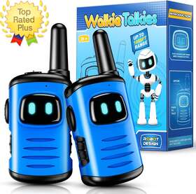 Comedyfun 726084274181 Kids Walkie Talkies Toys For Boys Mini Robots Walkies 2 Pack