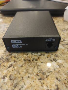 Ttp1c-c Cpi Tone Remote. Ttp1-c