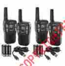 Cxt145-rb Cxt145 Cobra 4 16 Mile 22 Ch Frs Gmrs Walkie Talkie 2-way Radios W Usb Cable 744271365184