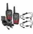 Cxt545-rb Ga-ebm2-bulk Cobra 2 Microtalk 28m 22ch Walkie Talkie 2way Radios W Headsets Cert Refurb 744271365382