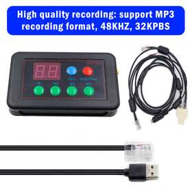 E002-d048-b Darupsun Mac Multifunction Ham Radio Auto Caller For Yaesu Ft817/818/857/897/450/891/991