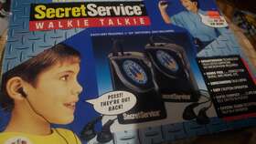 48167 Diversified Specialists Inc. 1994 Secret Service Walkie Talkies New
