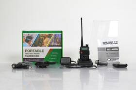 Ads-12b-12 Dsp Portable Two Way Radio With Accessories