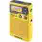 Dt-400w Sangean Digital Am Fm Pocket Radio W Weather Alert Yellow Gray 729288040347