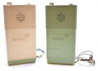 Duo-com 100 Osborne Electronics Vintage Walkie Talkies With Leather Cases