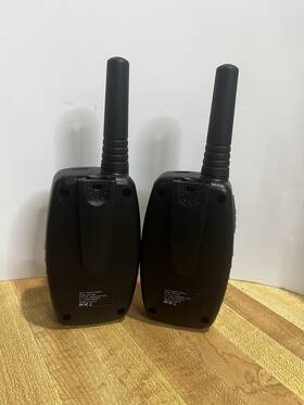 Durlk Xfc-638 Portable Handheld Walkie Talkies Blue And Green Two-way Radios Long Range
