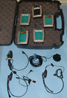Eartec Td 900 Remote Walkie Talkie W/ Headsets In Doskosport Case