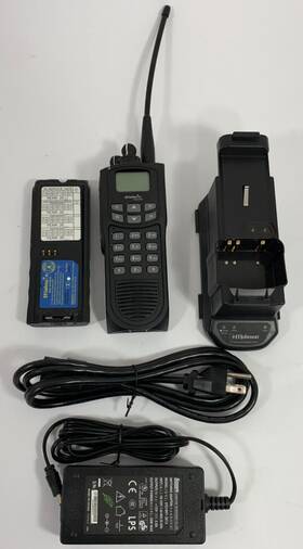 242-557e-810ha6 Ef Johnson Untested - Ascend Es # Antenna/battery/dock/psu