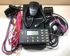 242-7167 Ef Johnson Challenger Vhf 100 Watt Radio With Remote Head Rare