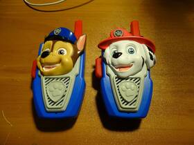 04g2k5 Ekids Paw Patrol Walkie Talkies