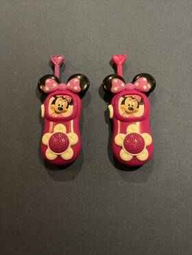 Mk-220 Ekids 092298913049 Disney Mickey Mouse Walkie Talkies - Red