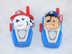 Ekids 092298932637 Paw Patrol Walkie Talkies 500ft Range 2 Way Radios Chase And Marshall Blue