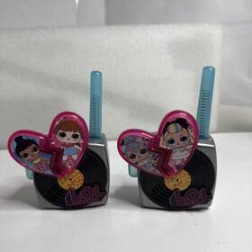 Ekids 092298950983 Walkie Talkies Lol Surprise Kids Girls 2 Way Handheld Radio Toy Long Range