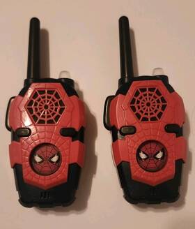 Ekids Sm-212-eev8 Spiderman Walkie Talkies - Set Of 2