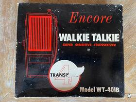Wt-401b Encore Vintage Walkie Talkie