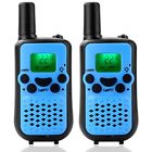 F17092602 Kids Blue Walkie Talkies Channel Way Radios Up To Handheld