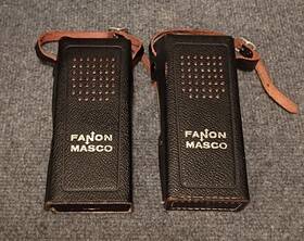 Fcb-9b Fanon-masco Set Of 2 Vintage Citizens Band Way Radios Model