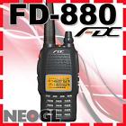 Fd-880 Feidaxin Dual Band Vhf+uhf Fm Handheld Ham Radio Walkie Talkie 2-way
