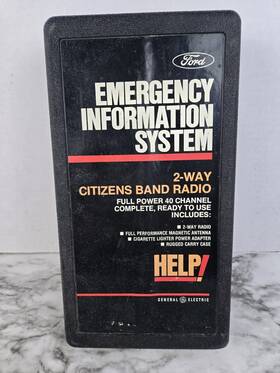 3-5905a Ford Emergency Information System - 2-way Citizen Radio Untested