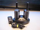 Ga-cf Cobra Walkie Talkie Set Of Base Cord Tested Working