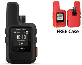 010-02602-01 Garmin Inreach Mini 2 Black Gps Satellite Communicator With Red Case