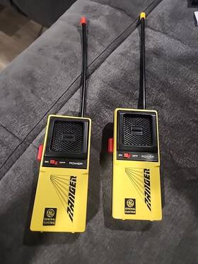 3-5942b Ge Vintage General Electric Ranger Walkie Talkie Set Model Tested And Work