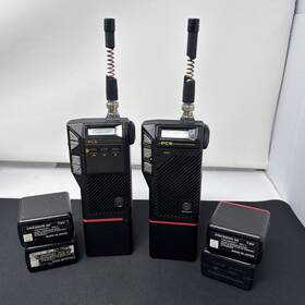Pc302s Ge Ericsson Pcs Two-way Radio Transceiver With 6 Batteries Untested As-is