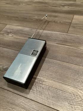 Pr36 Ge Mastr Radio Walkie-talkie Transmitter Receiver Vintage As Is Untested