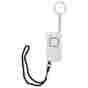 Sh51208 Gesecpa1 Ge Personal Keychain Security Alarm 120db White 043180506795