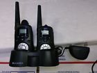 Gmrs61202ch Gmrs1212 Audiovox Walkie Talkies Radios Twin Pack With Base