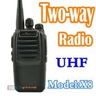 Good Price Walkie Talkies Portable Two-way Radios Uhf 400-470mhz Cb Fm Radio X8