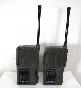 Wt15 Gran Prix Vintage Walkie-talkie Set Comes With Morse Code Alphabet