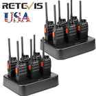 Pmr446 H777s Retevis Walkie Talkie Vox Uhf Tot Scan Radio Charger Us