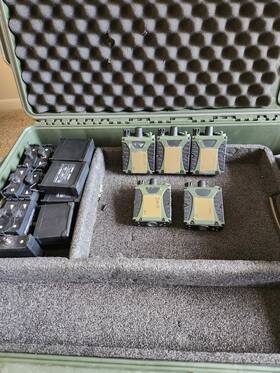 Rf-7800s Harris 5x Spr Radios Lot With Extras/adapters Tactical Secure