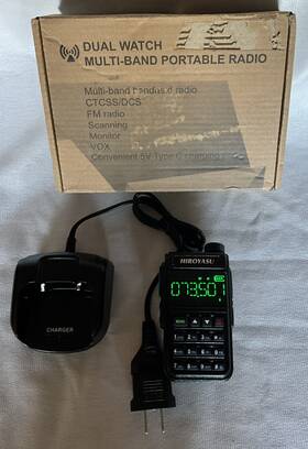 Uv-5118 Hiroyasu Professional Two-way Handheld Radio/walkie-talkie 5w