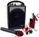 Gmrs11002ch Hs120b Audiovox Hisonic Ac Battery Portable Public Address Pa W 3 Wireless