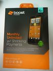 Htc Evo Design 4g - 4gb Black (boost Mobile) Smartphone